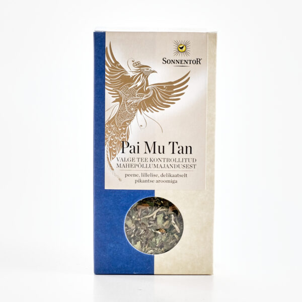Valge tee Pai Mu Tan 40g (puru) Sonnentor